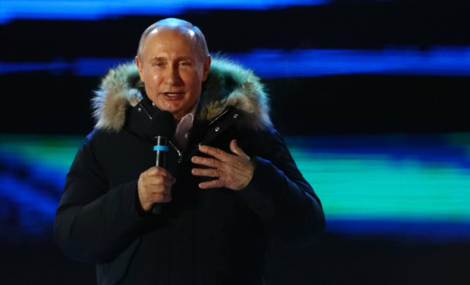 Vladimir Putin se proclama vencedor de las elecciones presidenciales rusas