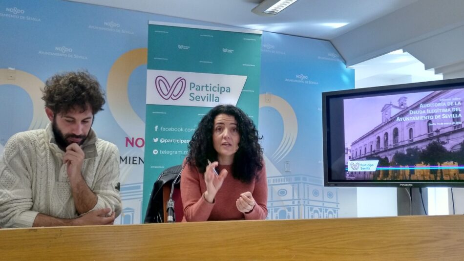 La plataforma municipalista Participa Sevilla afirma que el ayuntamiento de la capital andaluza lleva pagados 8,2 millones de euros en intereses de “forma ilegítima”