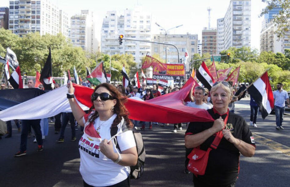 Argentina abraza a Siria y denuncia el ataque de Estados Unidos, Francia e Inglaterra