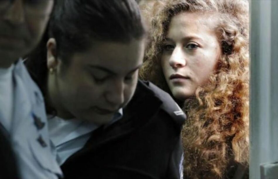 Ahed Tamimi, víctima de acoso sexual en cárceles de Israel