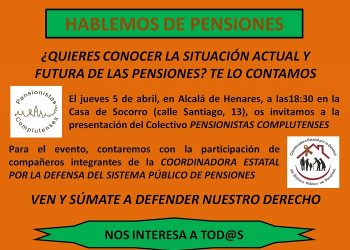 Presentación del Colectivo «Pensionistas Complutenses»