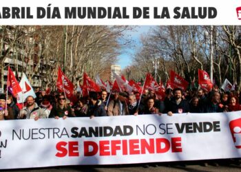 El PCE de León llama a la movilización el día 7 de abril, Día Mundial de la Salud