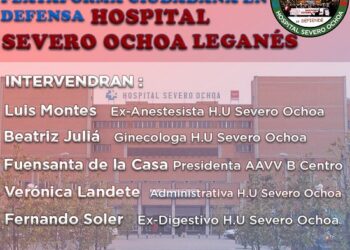 La ciudadanía sigue organizándose: nace la Plataforma Ciudadana en Defensa del Hospital Severo Ochoa