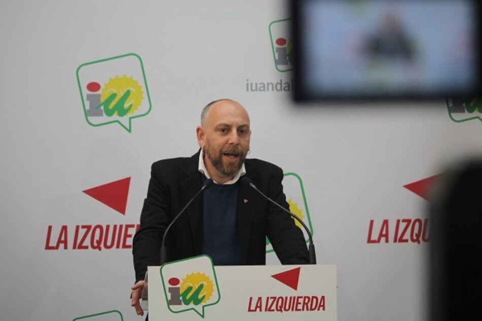 IU apuesta por  «impulsar espacios comunes» para elaborar un programa alternativo para sacar a Andalucía de la precariedad