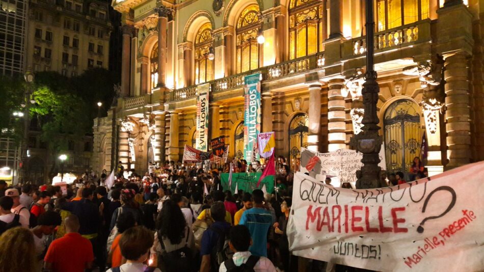 El Movimiento Sin Tierra retoma protestas a un mes del asesinato de Marielle Franco
