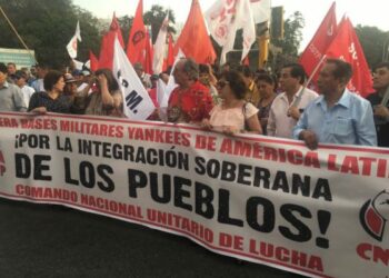 En Cumbre de los Pueblos: Multitudinaria marcha antiimperialista (fotoreportaje)