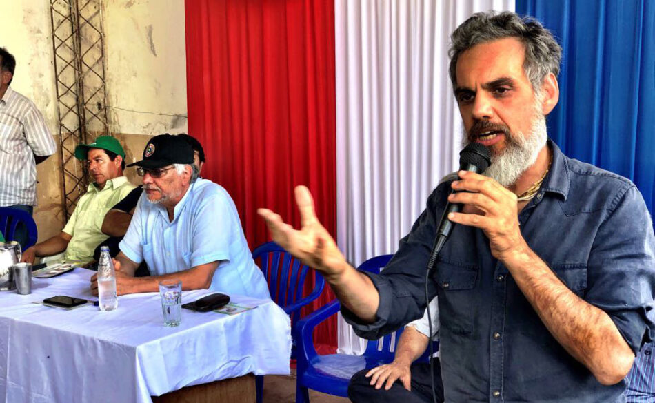 Leonardo Rubín, candidato de Frente Guasú a la vicepresidencia paraguaya: “Es el momento de enterrar al stronismo”