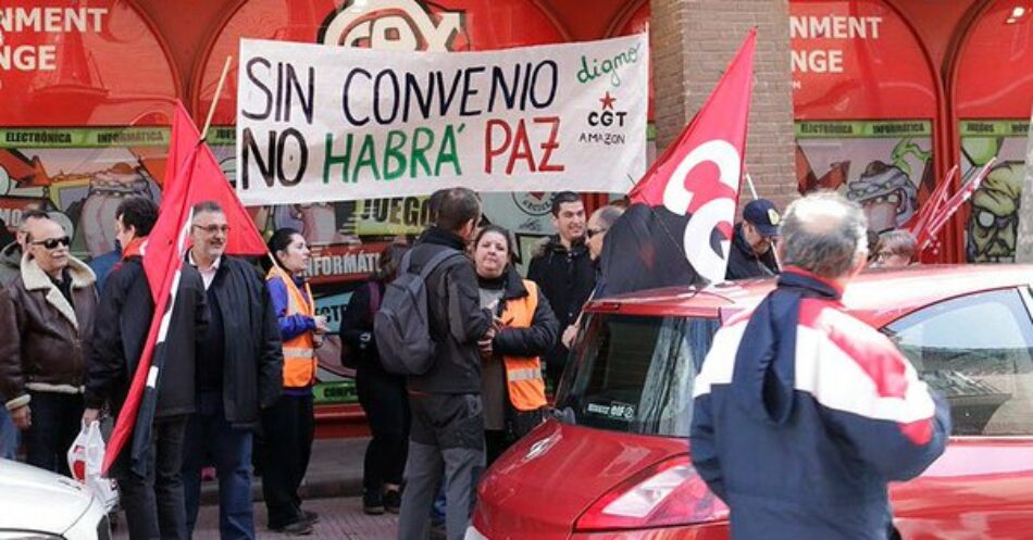 Más de 100 trabajadores temporales despedidos tras la implantación del Convenio Sectorial en Amazon, denuncia CGT
