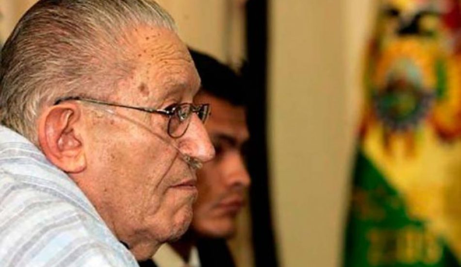 Bolivia. Dictador García Meza dejó una deuda con el pueblo, aseguran autoridades