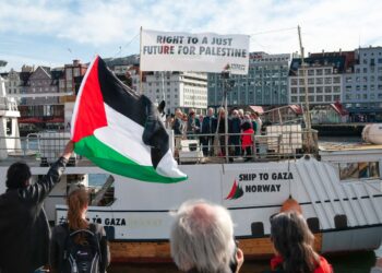 ¡La Flotilla de la Libertad navegando por «Un futuro digno para Palestina»!