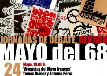 Jornadas de debate ‘Revivir mayo del 68’