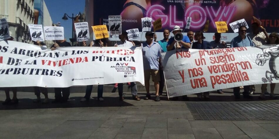 Tras la sentencia que declara nula la venta de viviendas del IVIMA, las familias afectadas piden a la Comunidad de Madrid que no prolongue más su calvario