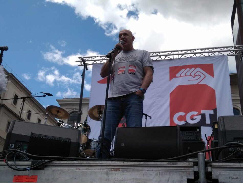 CGT considera una inmoralidad justificar la desaceleración económica por causas meteorológicas y monetarias