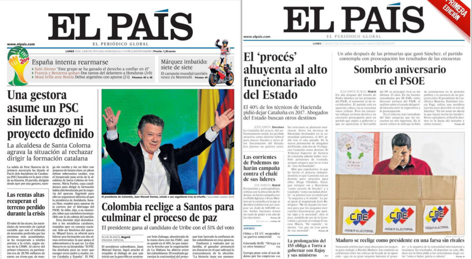 El descarado doble rasero sobre la participación electoral en las últimas presidenciales de Colombia y Venezuela