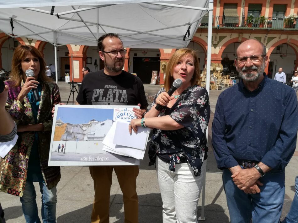 Ganemos y Podemos Córdoba denuncian en un concurso los impuestos que la Iglesia no paga en Córdoba
