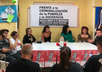 Más de 30 colectivos de la provincia de Sevilla se posicionan contra la escalada del conjunto de las instituciones estatales y hacen un llamamiento a la solidaridad y a la defensa de las libertades civiles y políticas