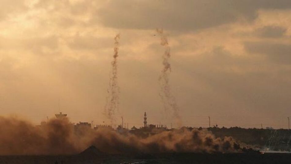 Israel intercepta unos 25 proyectiles cerca de Franja de Gaza