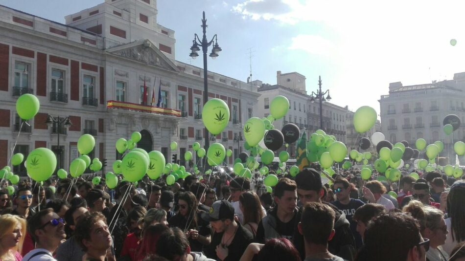 Madrid acoge una nueva edición de la Marcha Mundial de la Marihuana