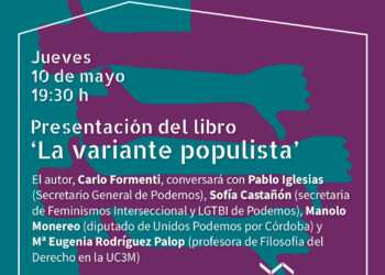 Presentación del libro «La variante populista»