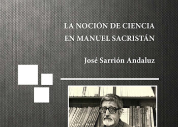 Sarrión presenta su libro ‘La noción de ciencia en Manuel Sacristán’