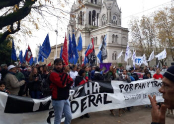 Cierra hoy en Buenos Aires Marcha Federal por Pan y Trabajo