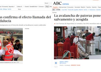 Medios fascistizados: ABC recurre a la falsedad del «efecto llamada»