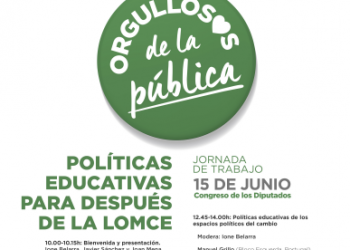 Unidos Podemos organiza en el Congreso la jornada ‘Políticas Educativas para después de la LOMCE’