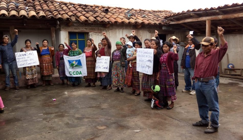Organizaciones de derechos humanos denuncian la persecución y asesinato de activistas en Guatemala