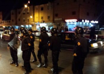 Las fuerzas de ocupación marroquíes manifestaciones saharauis en Smara ocupada