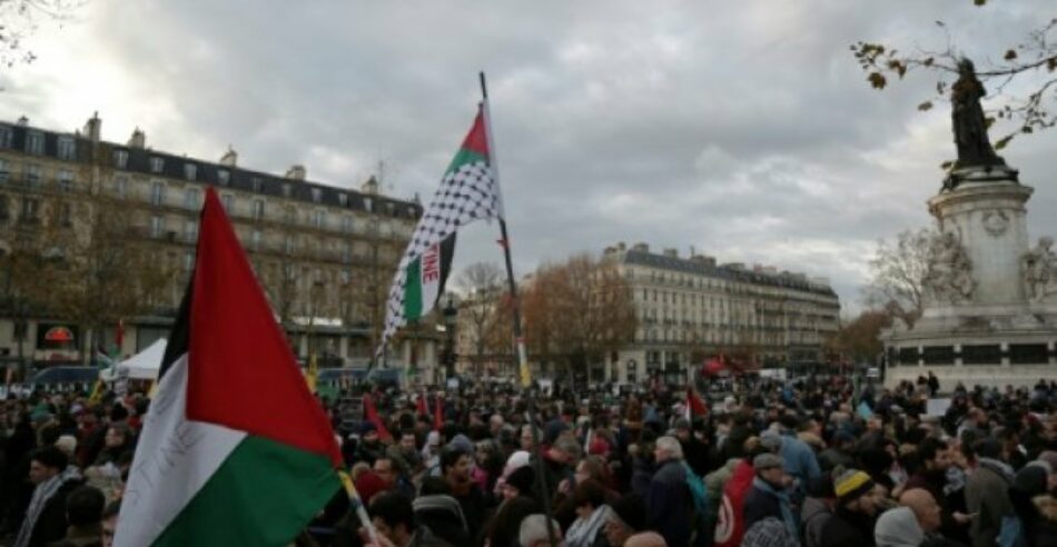 Manifestaciones en Francia y Alemania condenan visita de Netanyahu y piden un boicot contra Israel