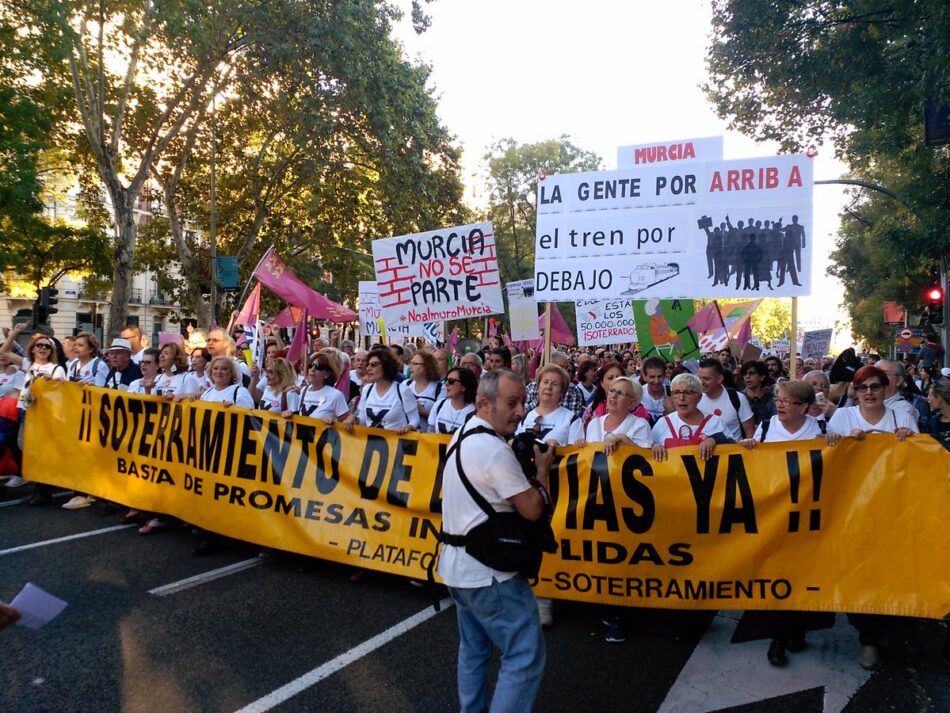 Cambiemos Murcia pide la revisión de oficio de todas las multas y procesos judiciales por las movilizaciones en las vías