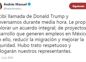 AMLO a Trump: Reducir migración, mejorar seguridad