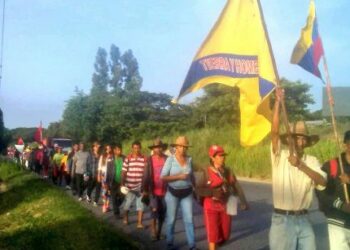 Venezuela: Marcha Campesina Admirable llega a Campo de Carabobo