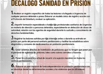 APDHA exige un “cambio urgente” de modelo en la atención sanitaria penitenciaria