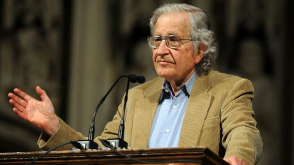 Chomsky augura que el apoyo a Israel se está erosionando en EEUU