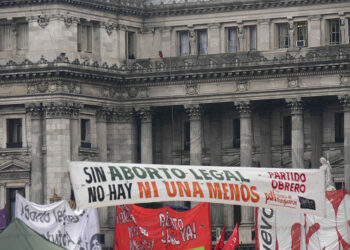 El Senado argentino rechaza la propuesta de ley de despenalización del aborto
