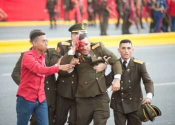 Siete militares heridos en un atentado contra Nicolás Maduro en Caracas