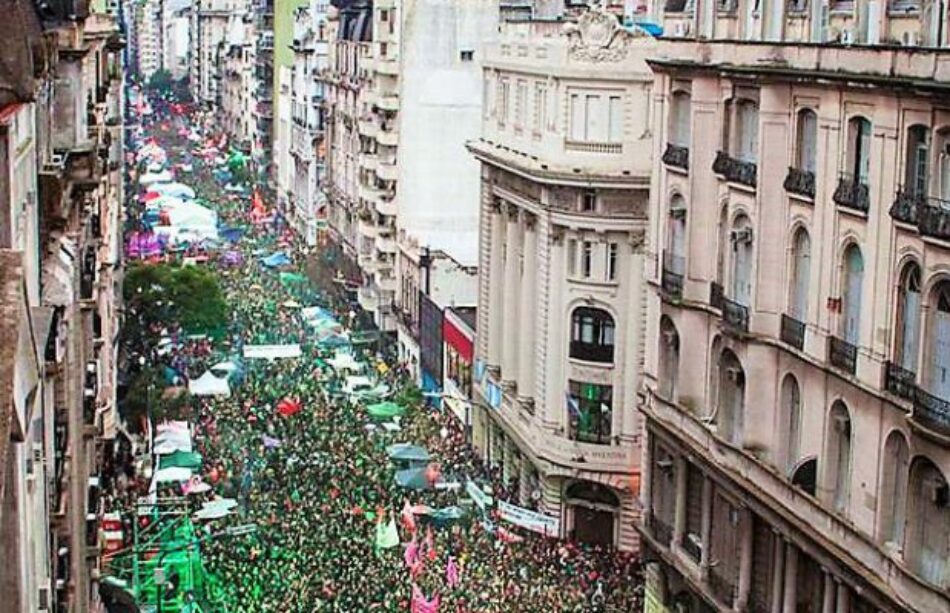 Argentina #8A: La “marea verde” YA ganó en la calle