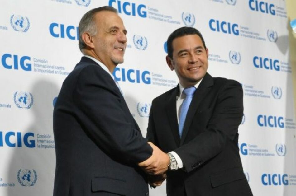 Guatemala: Cronología del conflicto entre Jimmy Morales y la CICIG