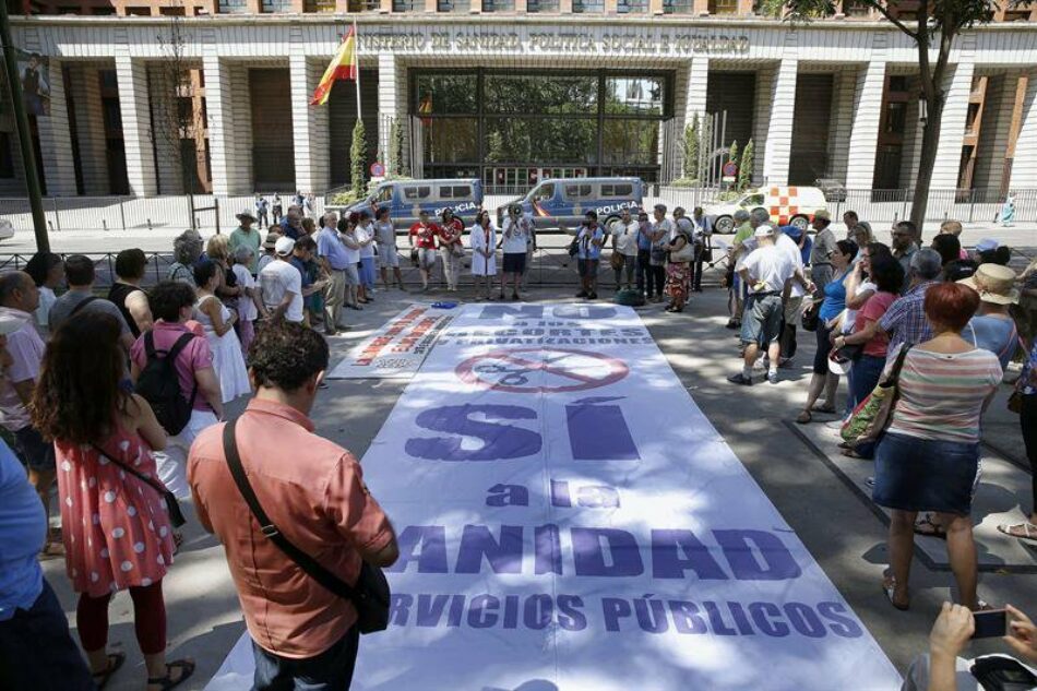 La Mesa en Defensa de la Sanidad Pública de Madrid convoca la 72ª Marea Blanca