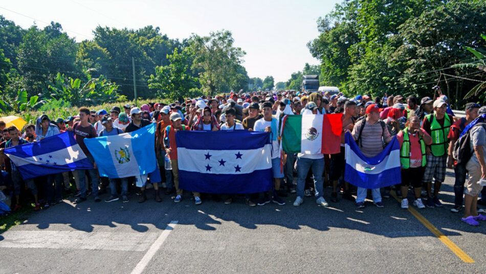 ¡Alerta, con la falsa acusación del imperio sobre que Venezuela está financiando la caravana de migrantes hondureños!