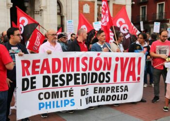 CGT convoca huelga de 24 horas todos los miércoles de octubre por el despido de 8 trabajadores de Philips Valladolid