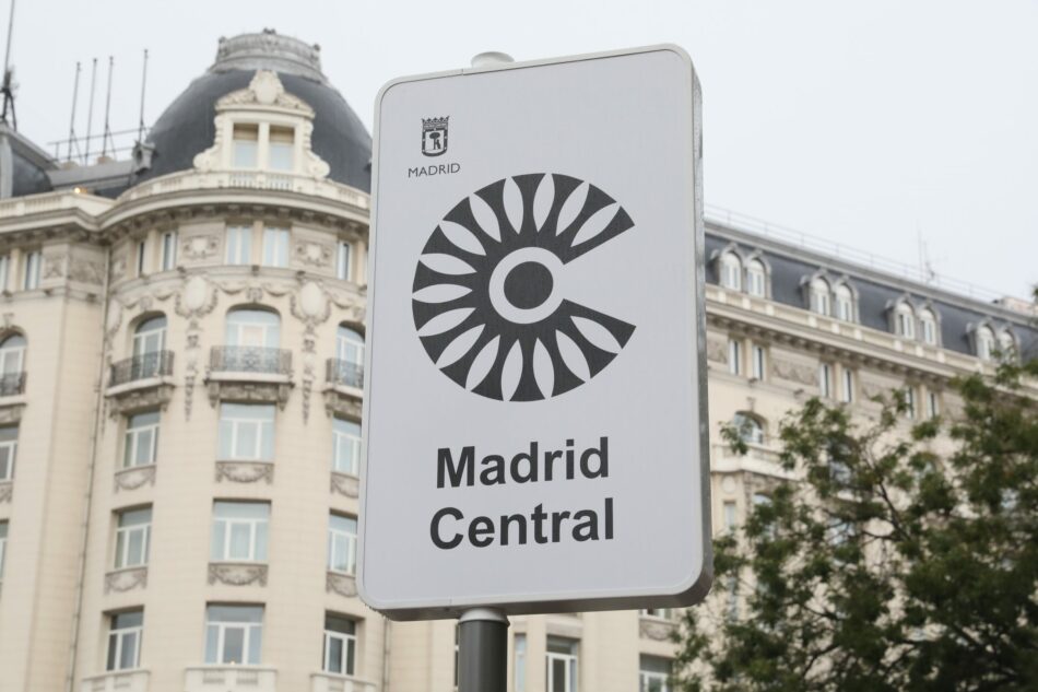 Arranca la zona de bajas emisiones «Madrid Central» con el objetivo de «reducir la contaminación, el ruido y mejorar el espacio público»