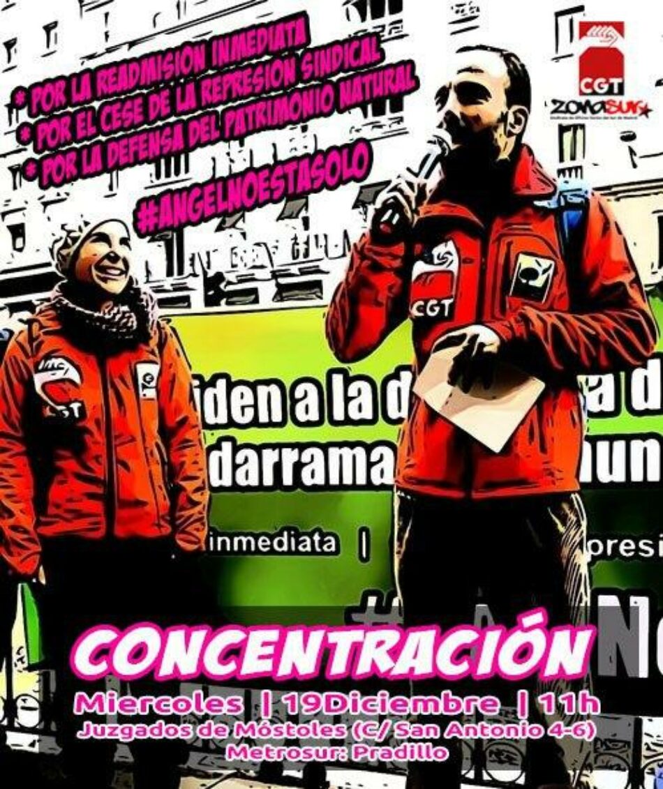 CGT denuncia persecución Sindical en el Parque Regional del Río Guadarrama