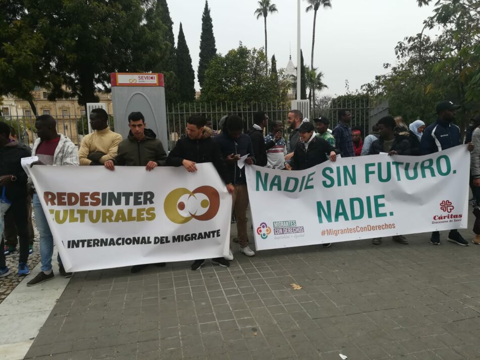 En el Día Internacional de las Personas Migrantes, centenares de personas reclaman una Andalucía diversa basada en el respeto de derechos