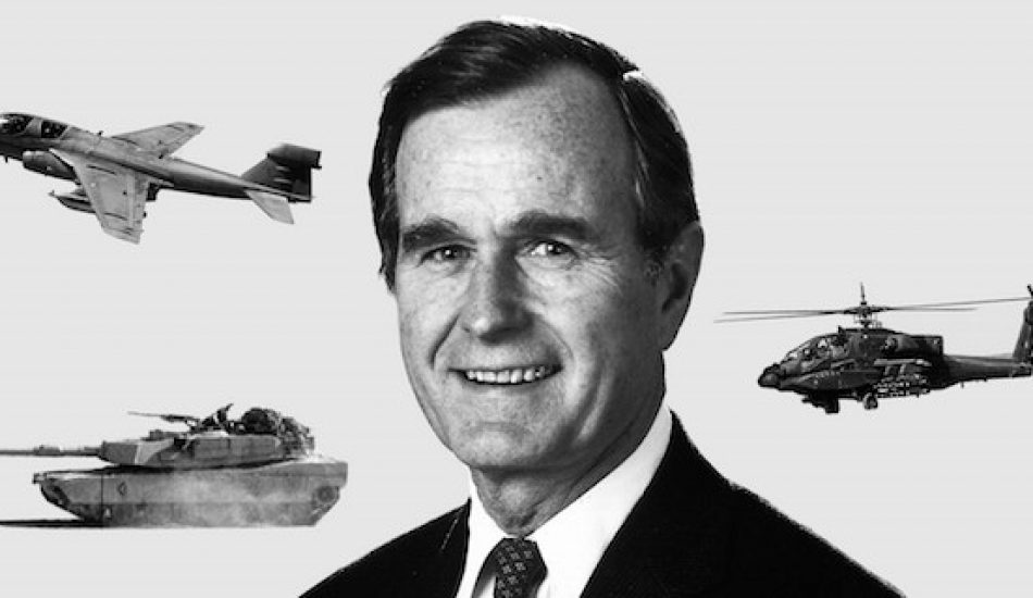 George H.W. Bush (1924-2018): un criminal de guerra estadounidense