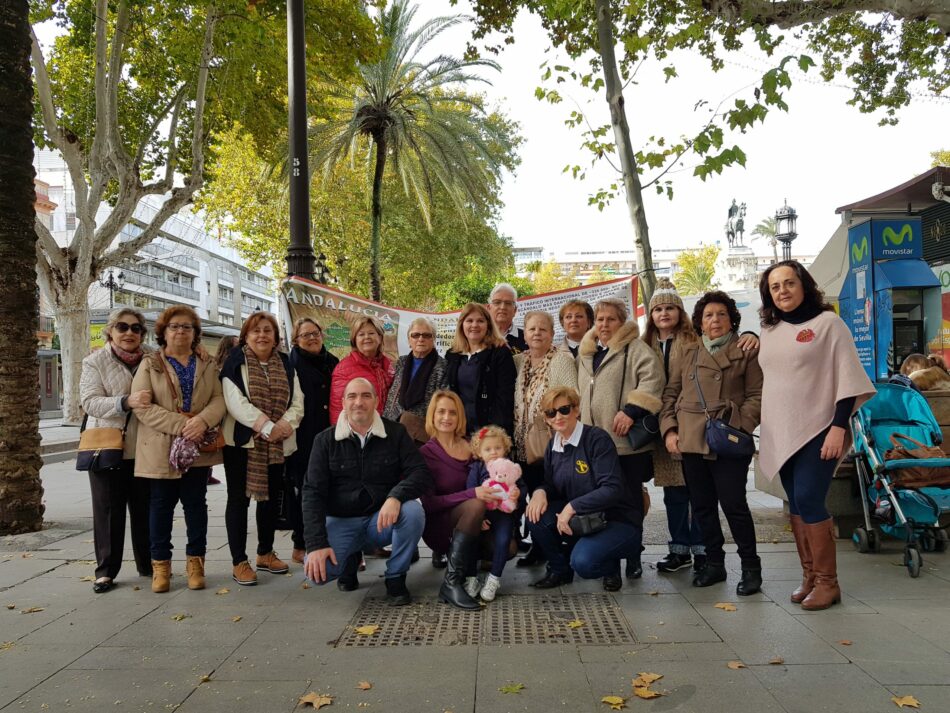 Primera concentración del año de la «Asociación Sevilla Bebés Robados»