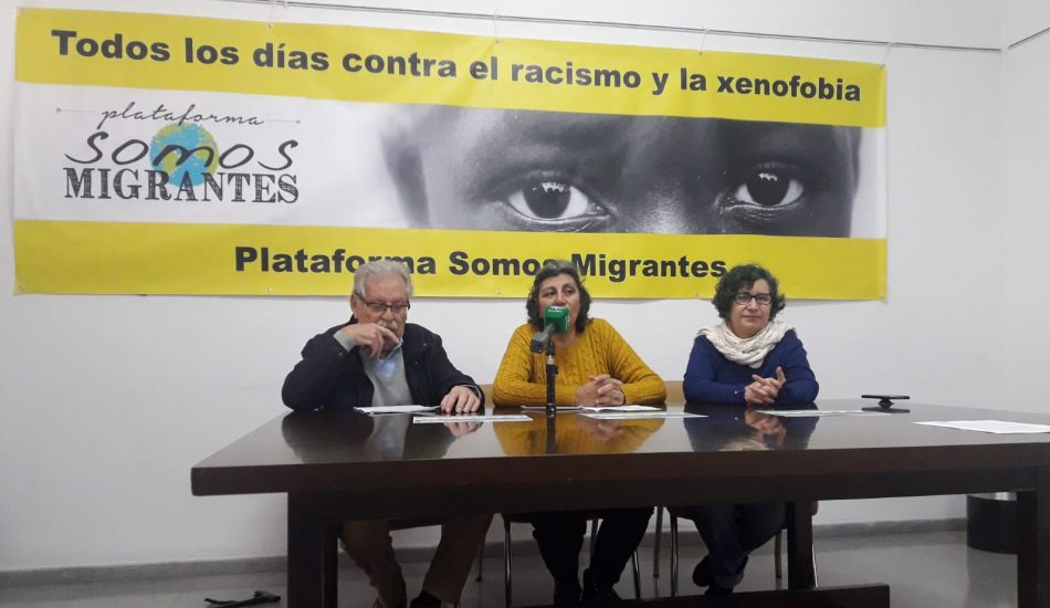 La Plataforma ‘Somos Migrantes’ convoca una manifestación por los derechos de las personas migrantes