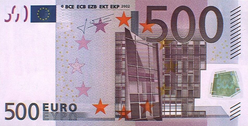 Tras ser pionera en exigir su retirada, IU dirige sendas iniciativas al Gobierno y, desde la Eurocámara, al BCE, para que digan si tomarán más medidas sobre los billetes de 500 euros