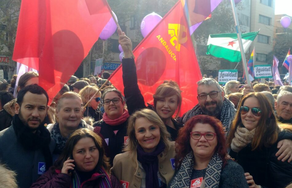 IU se suma a la movilización feminista por la igualdad de derechos